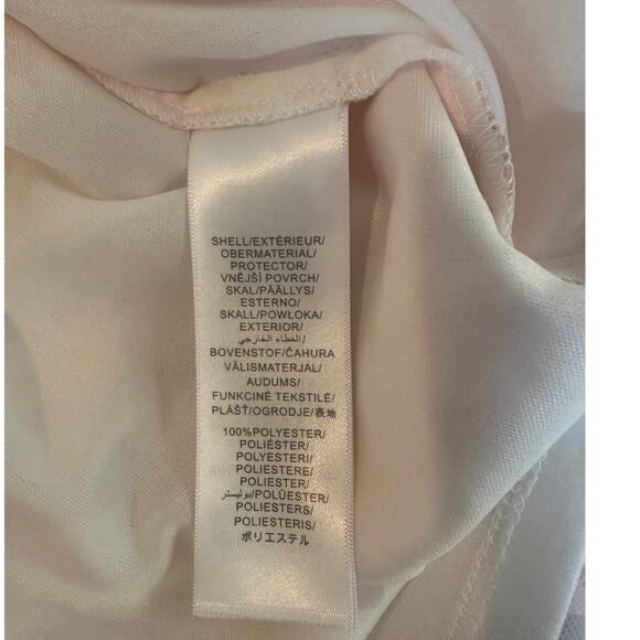 Adrianna Papell pink/white embroidered bell sleeve short dress, size 6, NWT - Picture 8 of 8